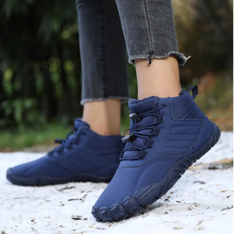 Chaussures d'hiver minimalistes unisexes