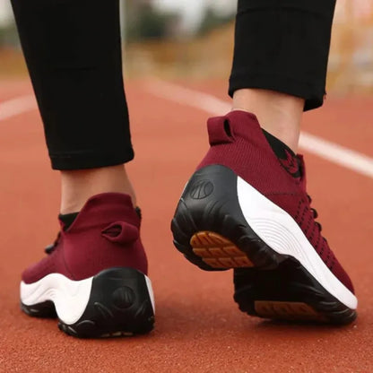 Baskets confort compensées