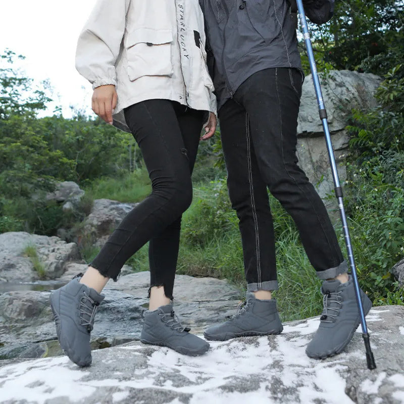 Chaussures d'hiver minimalistes unisexes