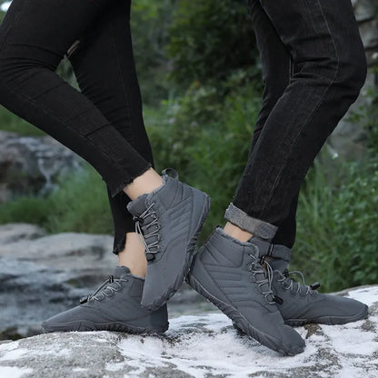 Chaussures d'hiver minimalistes unisexes