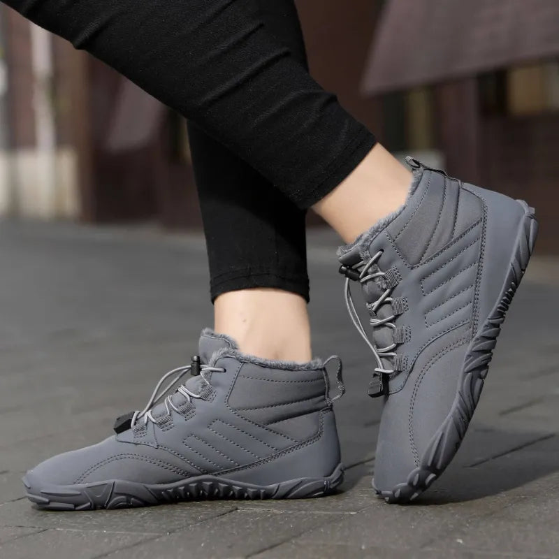 Chaussures d'hiver minimalistes unisexes