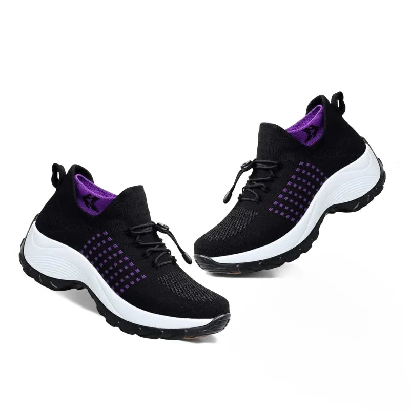 Baskets confort compensées