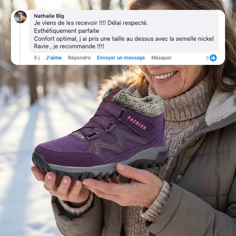 Bottes de randonnée hiver fourrées