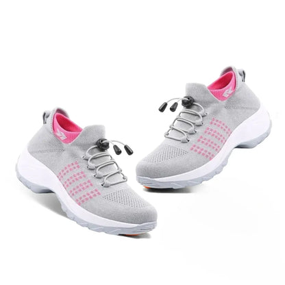 Baskets confort compensées