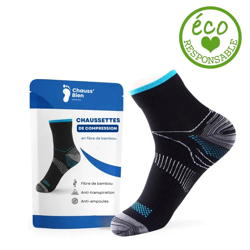 Chaussettes en fibre de bambou